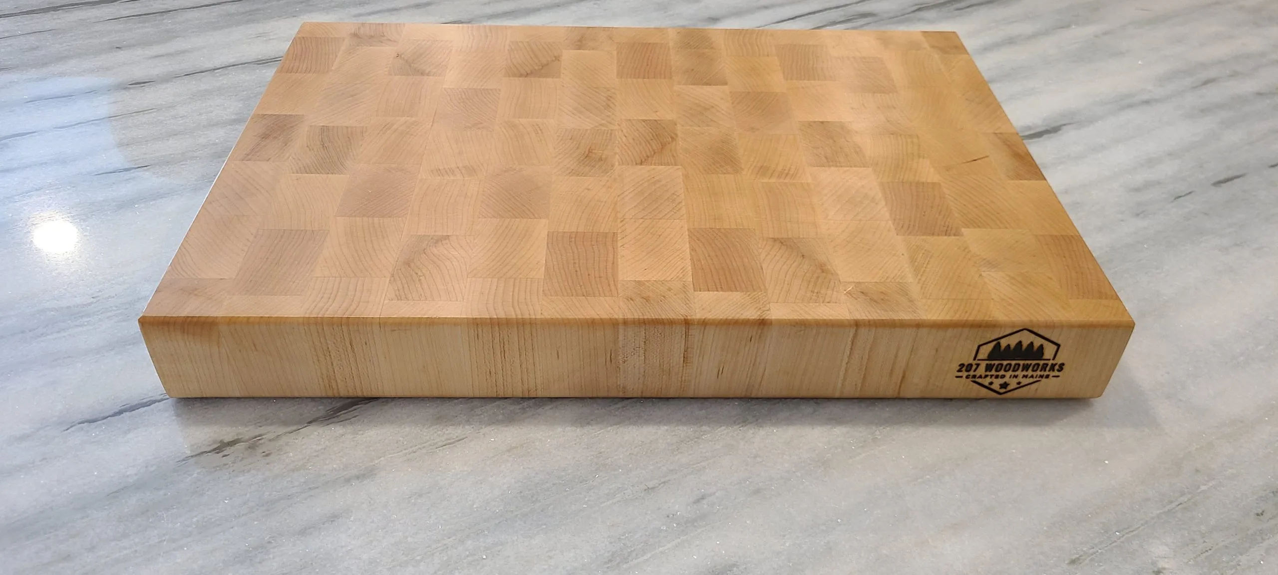 Maple End Grain Cutting Board